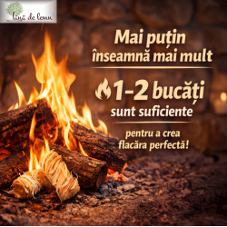 Aprinzătoare de foc bio