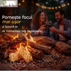 Aprinzătoare de foc bio