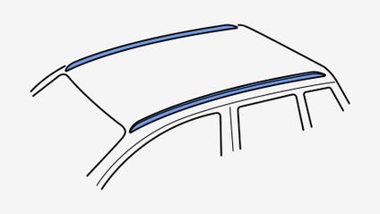 Integrated Roof Railing