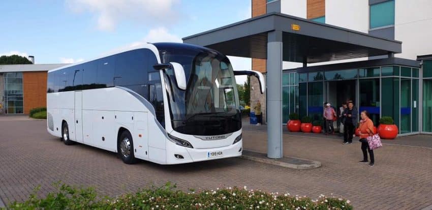 luxury coach hire in leeds, new Jo Jo