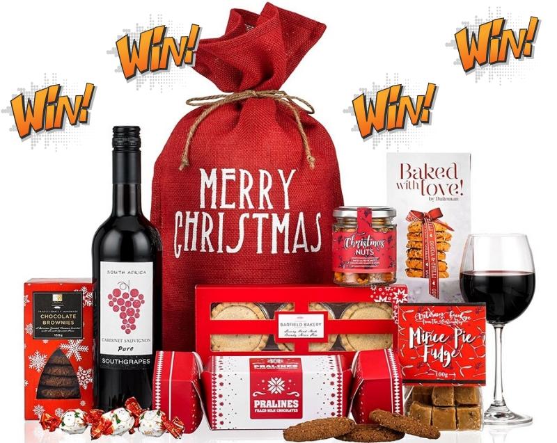 win a festive hamper with TJs Travel