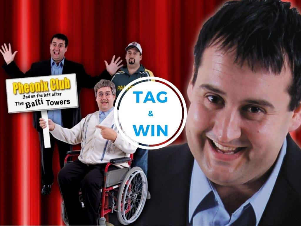 Facebook Giveaway Peter Kay Tribute Lee Lard at Tjs Travel Castleford