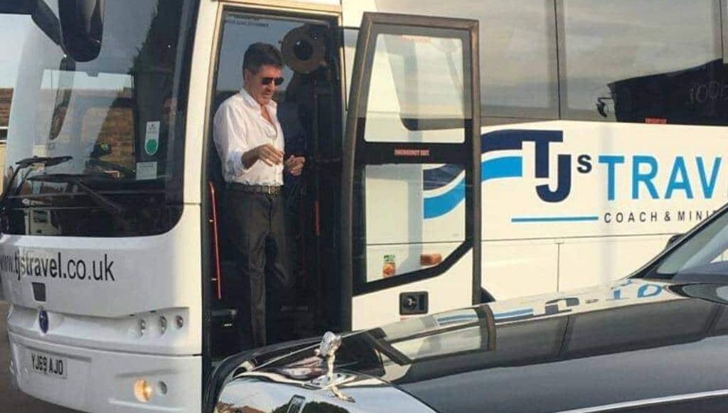 Simon Cowell Coach Leeds