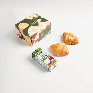 Snack Box ครัวซองต์ 2 + น้ำ 1