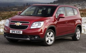 Chevrolet Orlando od 7/2011 5 míst