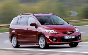 Mazda 5 od r.v. 04/2005 do r.v. 10/2010 5 míst