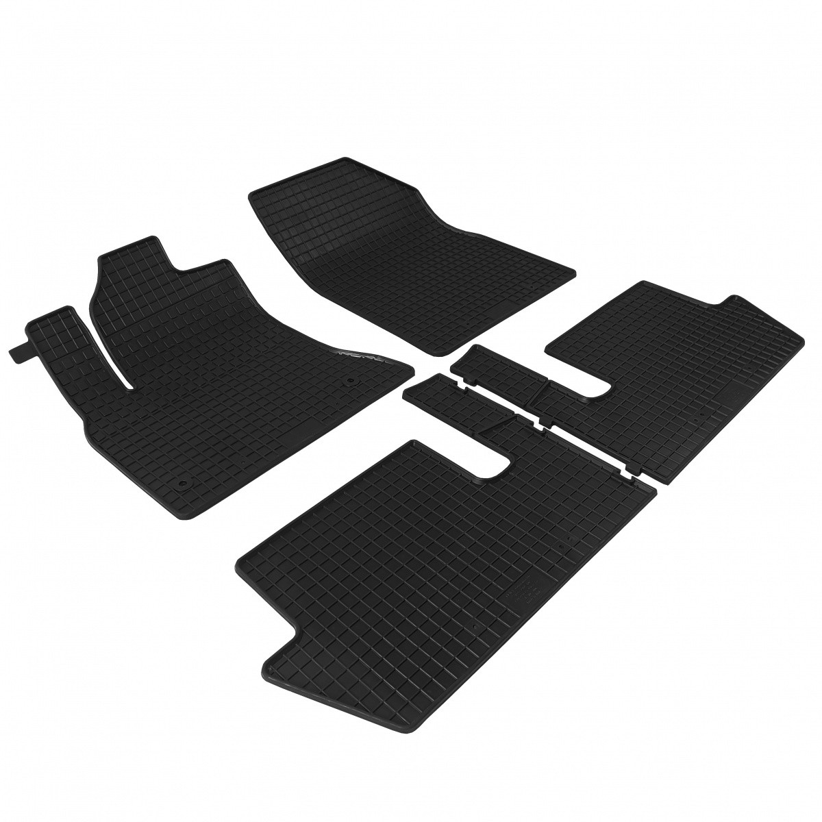 Gumové autokoberce Peugeot 5008 2009-2017 (5 míst)