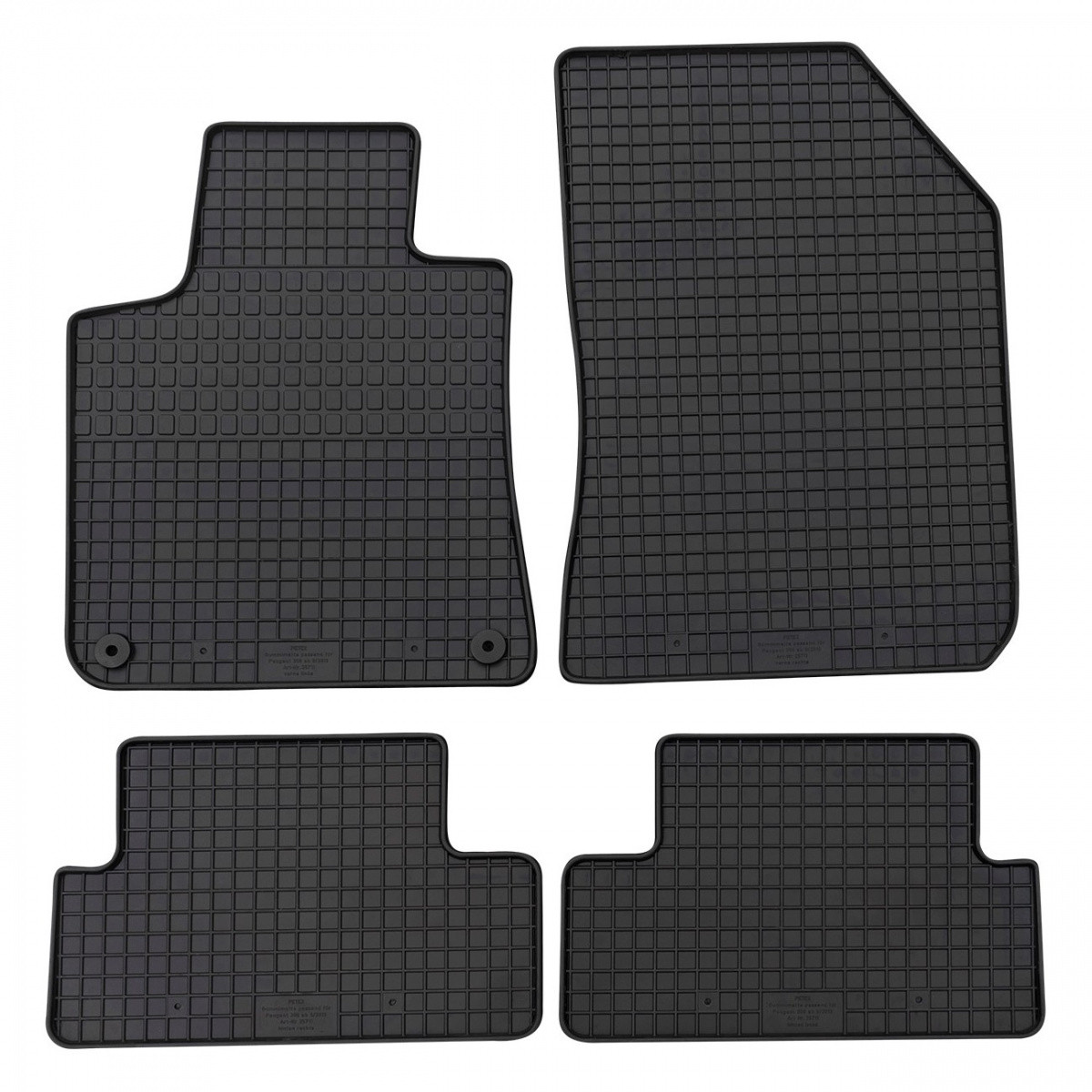 Gumové autokoberce Peugeot 308 2013-2021 (hatchback)