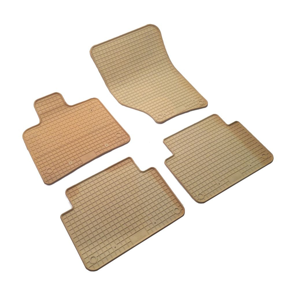 Gumové autokoberce Audi Q7 2006-2015 (béžové, II. jakost)