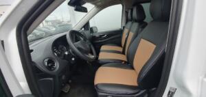 Mercedes Vito od r. v&yacute;roby 2014 9 m&iacute;st materi&aacute;l koženka
